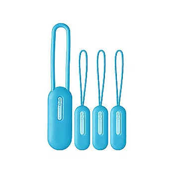 《GO TRAVEL》Tag 行李掛牌組(藍4入)