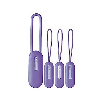 《GO TRAVEL》Tag 行李掛牌組(紫4入)