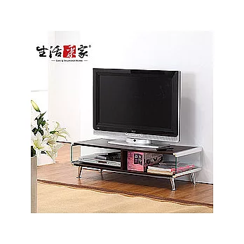 【生活采家】時尚胡桃100cm影音電視櫃