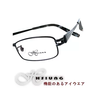 日本HSIUNG光學眼鏡 - 學院紳士風#黑c19