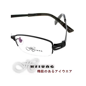 日本HSIUNG光學眼鏡 - 質感紳士風#黑c19
