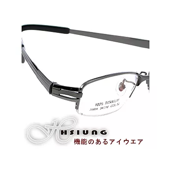 日本HSIUNG光學眼鏡 - 質感紳士風#深灰c52
