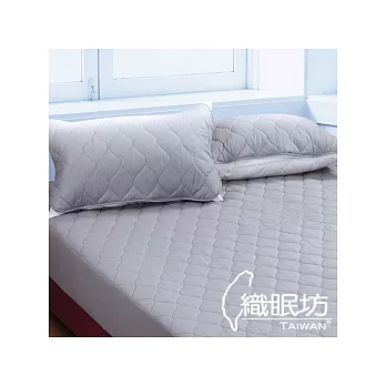 【織眠坊】包覆式單人竹炭保潔墊
