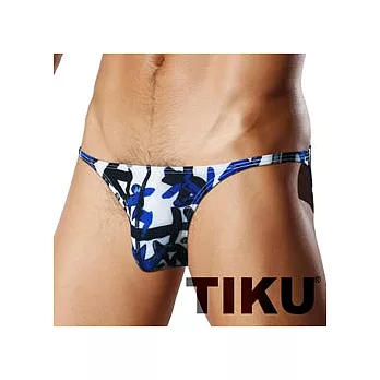TIKU 梯酷 ~ 禁忌指標 低腰三角男內褲-藍(13P1871-L)