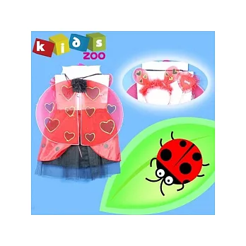 Kids Zoo-《萬聖.聖誕派對必備》造型變裝秀_瓢蟲造型服四件套
