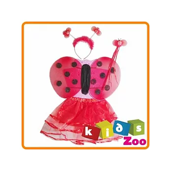 Kids Zoo-《萬聖.聖誕派對必備》變裝秀造型_ 瓢蟲仙子三件套