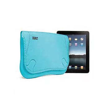 BUILT NY iPad / iPad 2 專用橫掀式保護套(E-LEPAD-SCB) 天空藍
