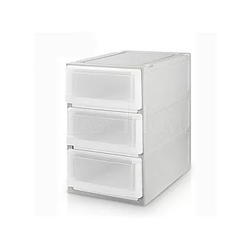 【真心良品】積木系統式三層收納櫃