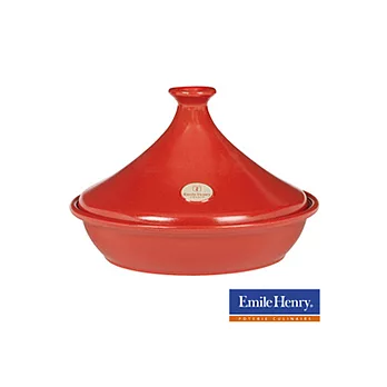 Emile Henry 塔吉鍋-紅色-32公分