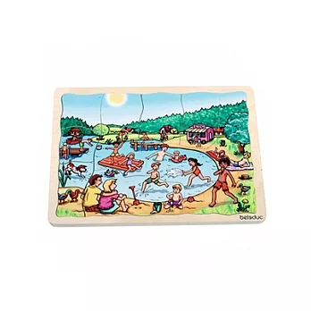 《 德國 beleduc 貝樂多 》多層木拼圖 - 認識天氣