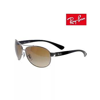 Ray Ban太陽眼鏡 型男必備#銀 RABA-3386-00413