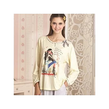 【皮爾卡登】時尚靚女圖案家居服