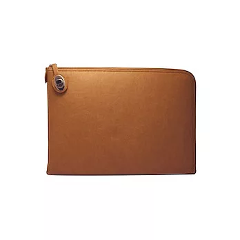 【SHOWY FASHION 】義．時尚 14吋經典筆電保護袋 拿鐵色(牛皮紋)