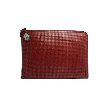 【SHOWY FASHION 】義．時尚 14吋經典筆電保護袋 晶瑩紅(馬賽克)