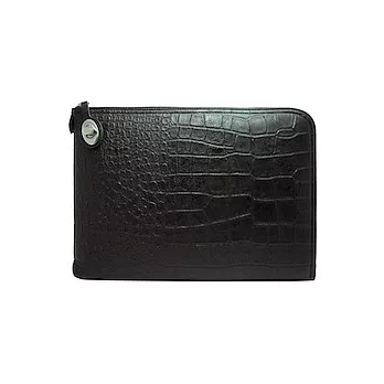 【SHOWY FASHION 】義．時尚 14吋經典筆電保護袋 經典黑(鱷魚紋)