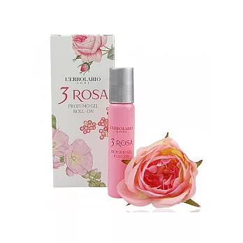 《L’ERBOLARIO 蕾 莉 歐》玫瑰三重奏滾珠香水(15ml)
