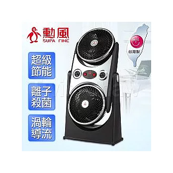 【勳風】雙渦輪負離子循環扇HF-7689