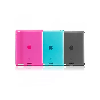 TUNEWEAR SOFTSHELL new iPad for Smart Cover 保護殼(透黑)