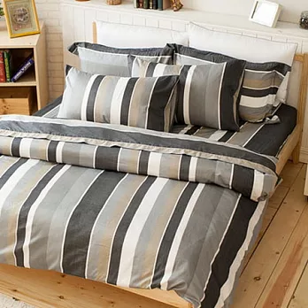 cheri【簡約品味】美式被套床包三件組-單人