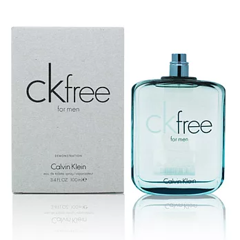 Calvin Klein 卡文克萊 ck free for men 男性噴式淡香水 100MLTESTER