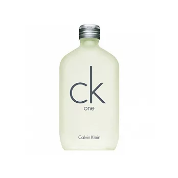 【莎莎美妝】Calvin Klein●CK One中性淡香水 200ml
