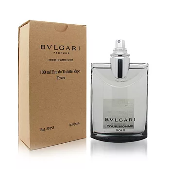 BVLGARI 寶格麗 Pour Homme Soir 寶格麗大吉嶺夜香男性淡香水 100ML tester