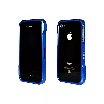 INNEXT GLAM METAL for iPhone 4/4S 卡扣鋁合金保護邊框(藍)