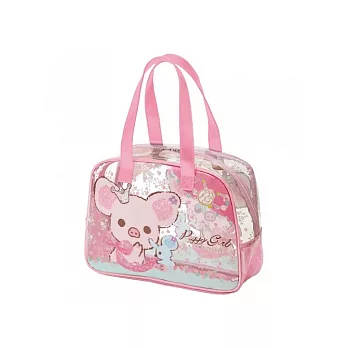 San-X 粉粉寶貝豬蝴蝶結系列防水手提袋