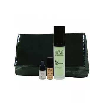 MAKE UP FOR EVER 時尚亮晞光采潤色隔離粉霜組 #1 green 草綠色系