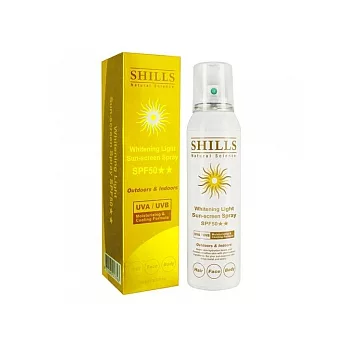 SHILLS●很耐曬超清爽舒緩美白防曬冰鎮噴霧SPF50+++