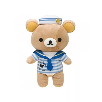 San-X 懶熊海軍風系列毛絨公仔