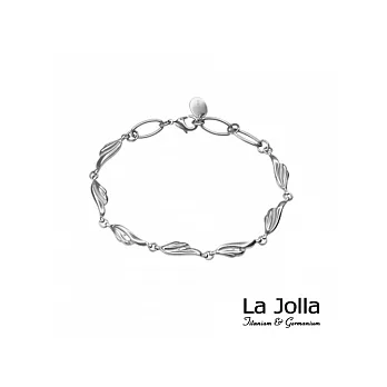 La Jolla 夢想之翼純鈦鍺手鍊(銀)