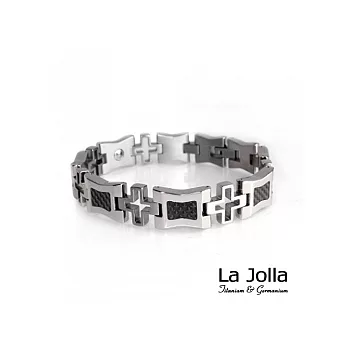 LaJolla知性時代 純鈦鍺手鍊(金屬鍺*5)