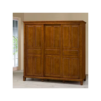 《Homelike》亞倫7x7尺實木衣櫥