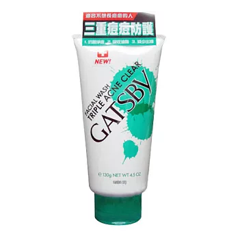 GATSBY● 男性專用三重抗痘 洗面乳130g