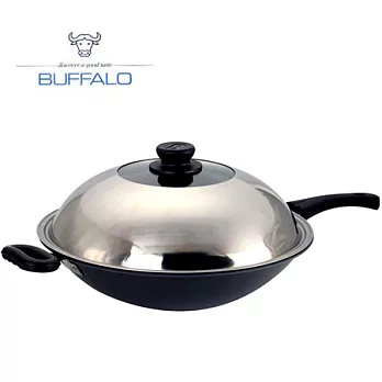 牛頭牌小牛超輕合金硬瓷不沾炒鍋 36CM