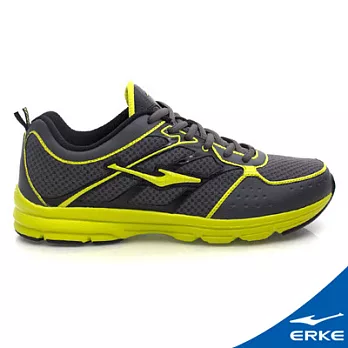 【Party World】《ERKE鴻星爾克》男運動輕量慢跑鞋42深灰/果綠