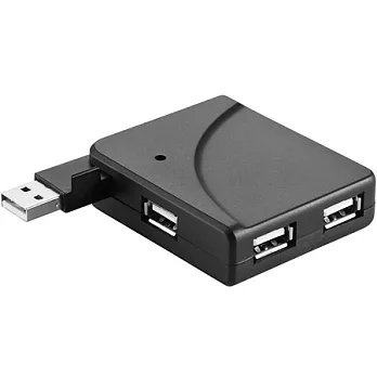 《XDDESIGN》方塊USB集線器(黑)