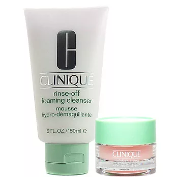 CLINIQUE 倩碧 溫和型卸妝慕絲(150ml)送好禮4選1水磁場保濕噴霧