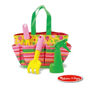 美國 Melissa & Doug 萬用玩沙園藝提包 - 繽紛小花