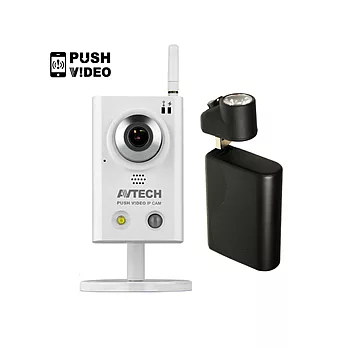 《PUSH Video》AVTECH AVN812 網路IP-CAM+5600mAh行動電源組合，2012 WIFI無線網路機種