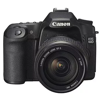 Canon 60D 附18-55mm + 75-300mm 雙鏡組(中文平輸) - 加送4合1讀卡機+大吹球+細毛刷+數位清潔液+拭鏡布+硬式保護貼黑