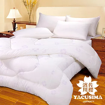 【濱川佐櫻-紫色幸運】特級雙人印花羊毛被