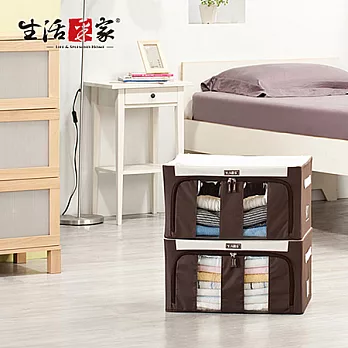 【生活采家】堆疊式系統收納箱(2入裝)_57公升