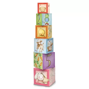 美國Bunnies By The Bay海灣兔，積木套疊組，Stack & Pack Nesting Blocks