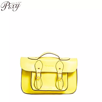 GC 英倫風格三用小後背包(螢光黃)