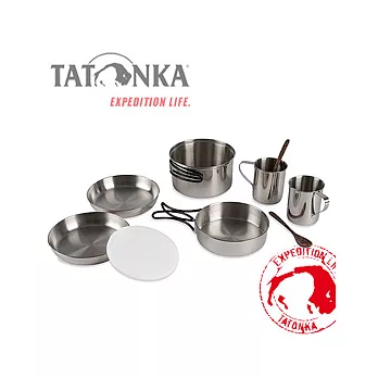 【德國 TATONKA 】Picnic Set 不鏽鋼野炊組 限量供應！！《4120》金屬色