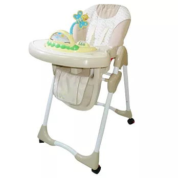 mamalove升高低餐椅/升降式折合音樂餐椅HA72