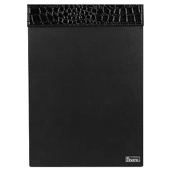 手工製-時尚餐廳飯店專用-帶位板/寫字板-黑鱷魚皮紋