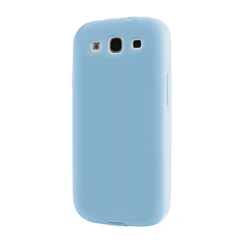 SwitchEasy Colors for Samsung Galaxy S3多彩柔觸感保護套 - 淡藍